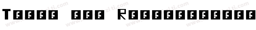 Thank you Regular字体转换